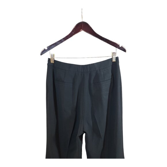 Lafayette 148 Finesse Crepe Wide Leg Dress Pants in Black Career Work Wo… - Picture 5 of 6